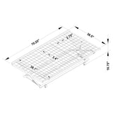 Eden Metal Twin Pop Up Trundle Bed Black