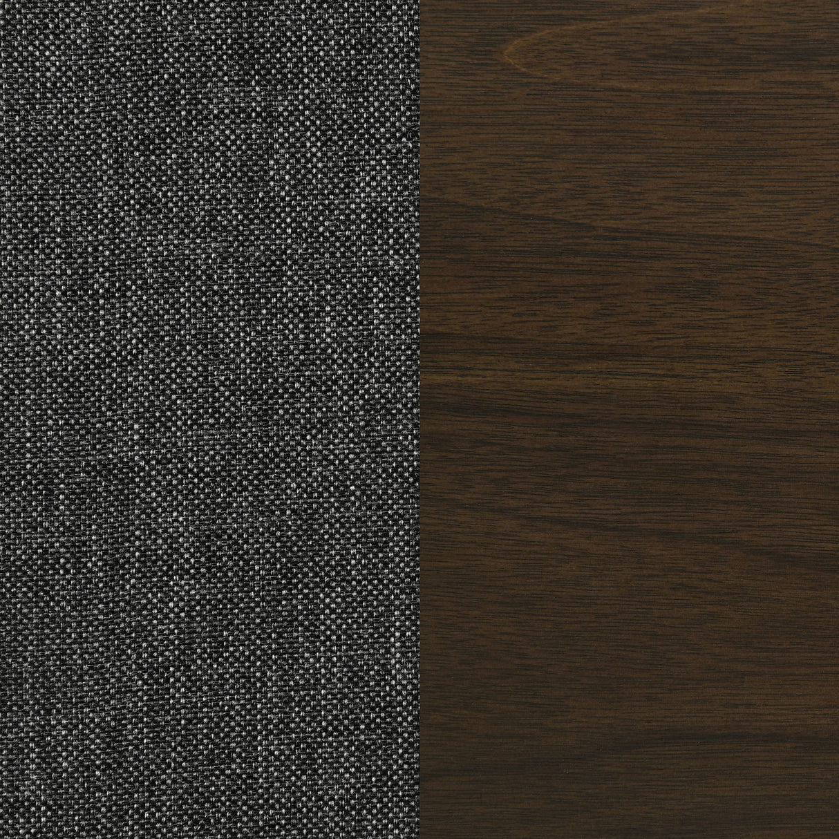 Wes Upholstered Dining Side Chair Dark Walnut (Set of 2)