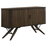 Furniture City Houma - Coaster - Wes 2-door Sideboard Buffet Storage Cabinet Dark Walnut - 115275