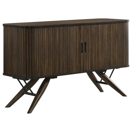 Furniture City Houma - Coaster - Wes 2-door Sideboard Buffet Storage Cabinet Dark Walnut - 115275