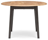 Gesthaven - Round Dining Room Drop Leaf Table Set