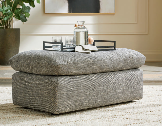 Furniture City Houma - Ashley Furniture - Dramatic Ottoman - Ottoman / Granite - 1170214