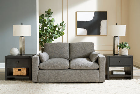 Furniture City Houma - Ashley Furniture - Dramatic Loveseat - Loveseat / Granite - 1170235