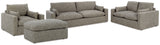 Furniture City Houma - Ashley Furniture - Dramatic Sofa, Loveseat, Oversized Chair and Ottoman - Sofa, Loveseat, Oversized Chair and Ottoman - 11702U3