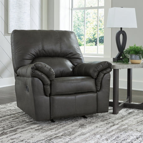 Furniture City Houma - Ashley Furniture - Bladen Recliner - Rocker Recliner / Slate - 1202125