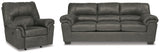 Furniture City Houma - Ashley Furniture - Bladen Sofa and Recliner - Sofa and Recliner - 12021U4