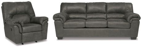 Furniture City Houma - Ashley Furniture - Bladen Sofa and Recliner - Sofa and Recliner - 12021U4