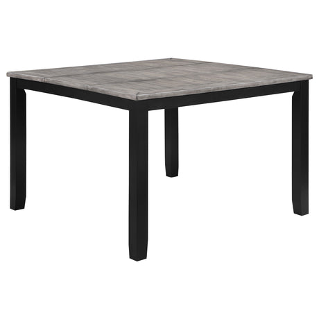 Furniture City Houma - Coaster - Elodie 54-inch Extension Counter Height Dining Table Grey - 121228