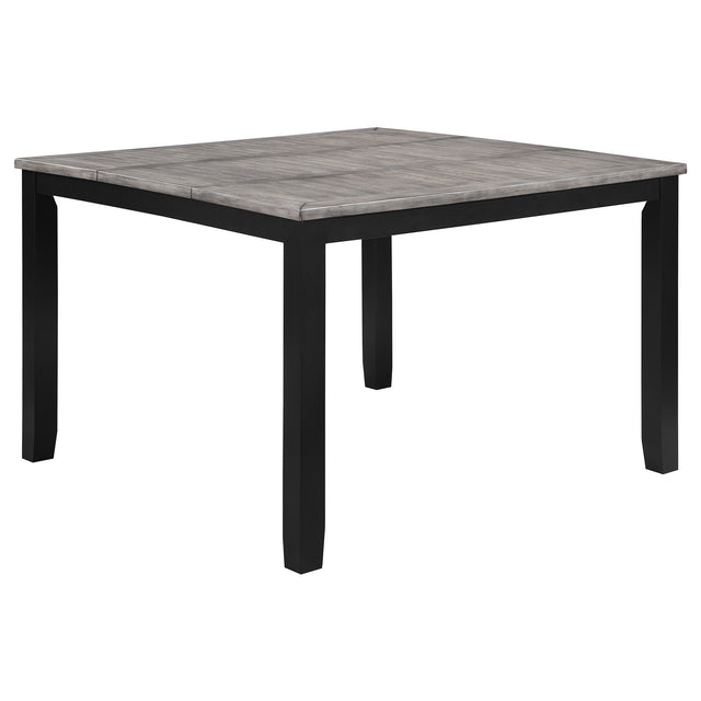 Furniture City Houma - Coaster - Elodie 54-inch Extension Counter Height Dining Table Grey - 121228