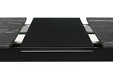 Crestmont 5-piece Extension Leaf Dining Table Set Black