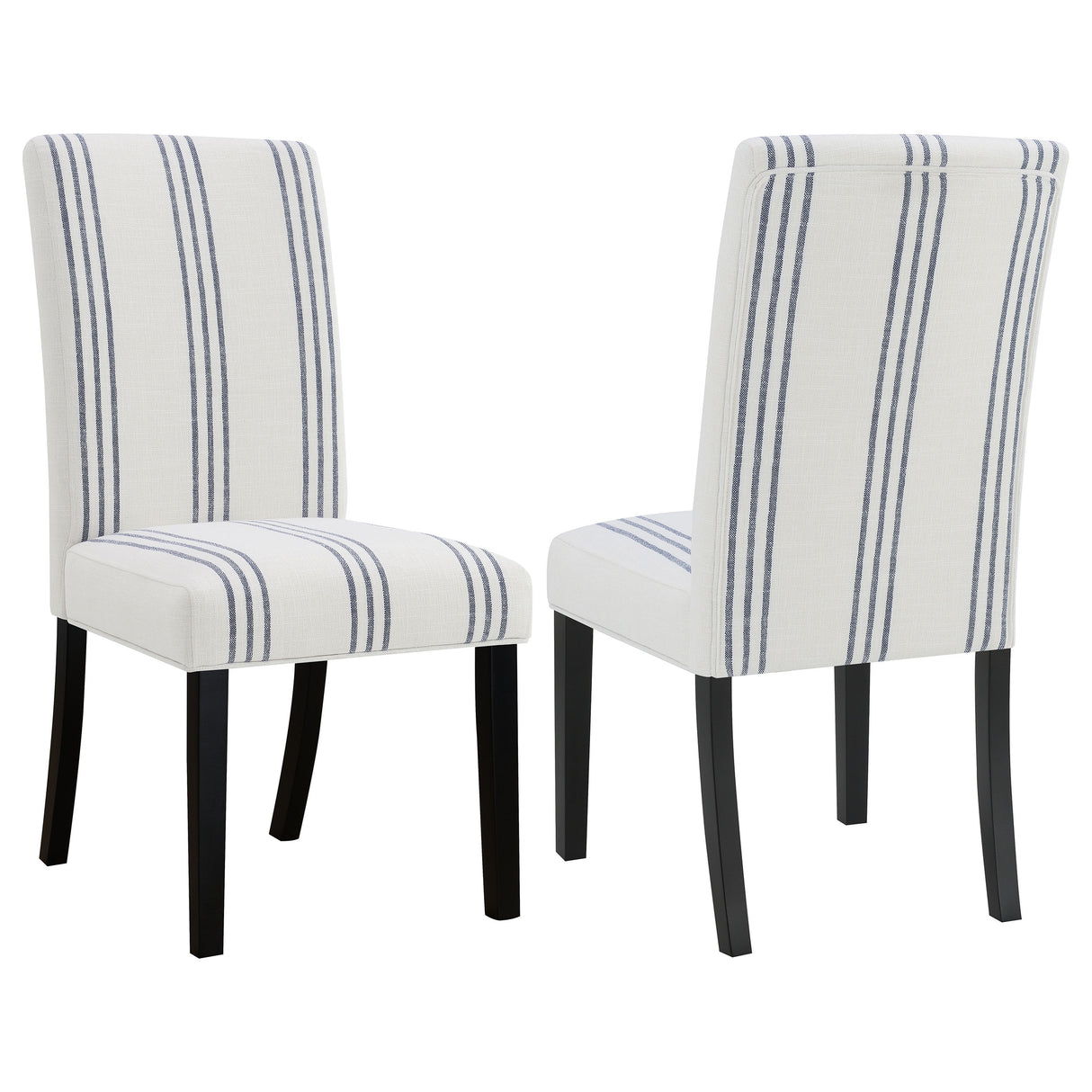 Furniture City Houma - Coaster - Herran Upholstered Dining Side Chair Beige (Set of 2) - 121782