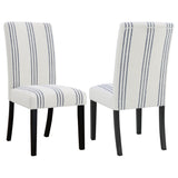 Furniture City Houma - Coaster - Herran Upholstered Dining Side Chair Beige (Set of 2) - 121782