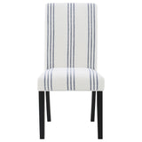 Herran Upholstered Dining Side Chair Beige (Set of 2)