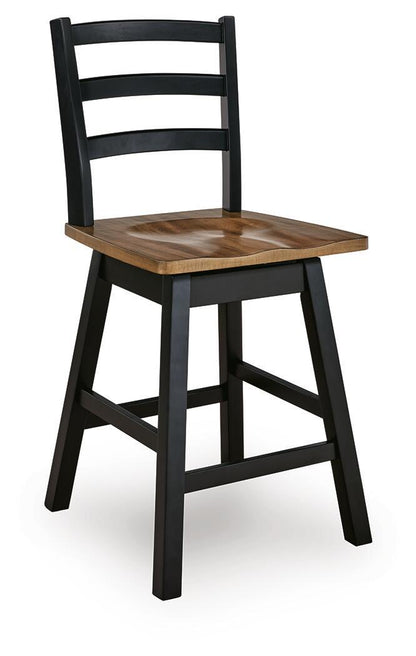 Wildenauer - Swivel Stool (Set of 2)