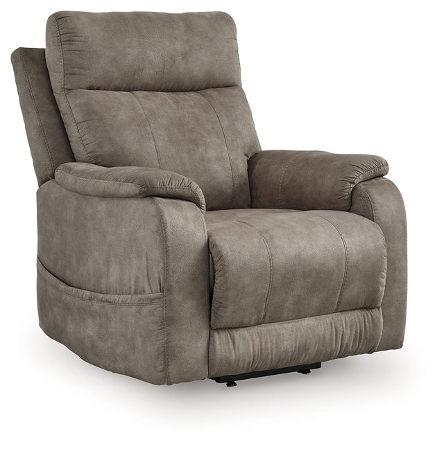 Furniture City Houma - Ashley Furniture - Crestmeade Power Lift Recliner - Power Lift Recliner / Espresso - 1350412