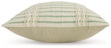 Rowton - Pillow (Set of 4) - White / Green