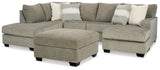 Creswell 2-Piece Sectional with Chaise and Ottoman