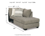 Creswell Right-Arm Facing Corner Chaise