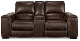 Alessandro - PWR REC Loveseat/Con/Adj HDRST - Walnut
