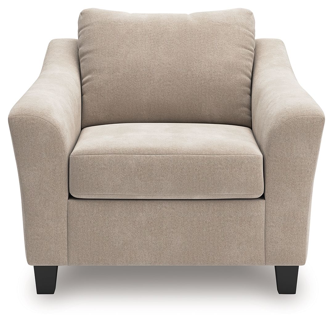 Willarae - Chair And A Half - Taupe