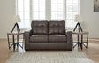 Furniture City Houma - Ashley Furniture - Barlin Mills Loveseat - Loveseat / Umber - 1700335