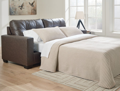 Furniture City Houma - Ashley Furniture - Barlin Mills Queen Sofa Sleeper - Queen Sofa Sleeper / Umber - 1700339