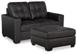 Furniture City Houma - Ashley Furniture - Barlin Mills Loveseat and Oversized Ottoman - Loveseat and Oversized Ottoman - 17004U3