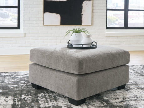 Furniture City Houma - Ashley Furniture - Lanelly Oversized Accent Ottoman - Oversized Accent Ottoman / Alloy - 1750408