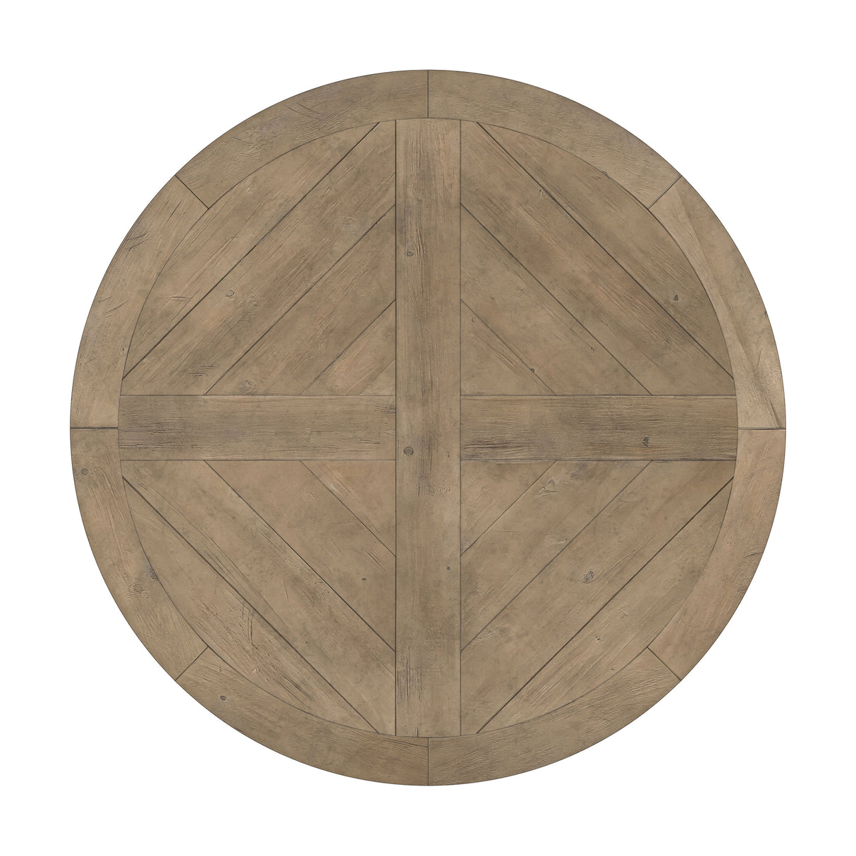 Florence 5-piece Round Dining Table Set Rustic Honey