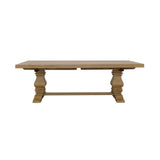Florence 126-inch Extension Dining Table Rustic Honey