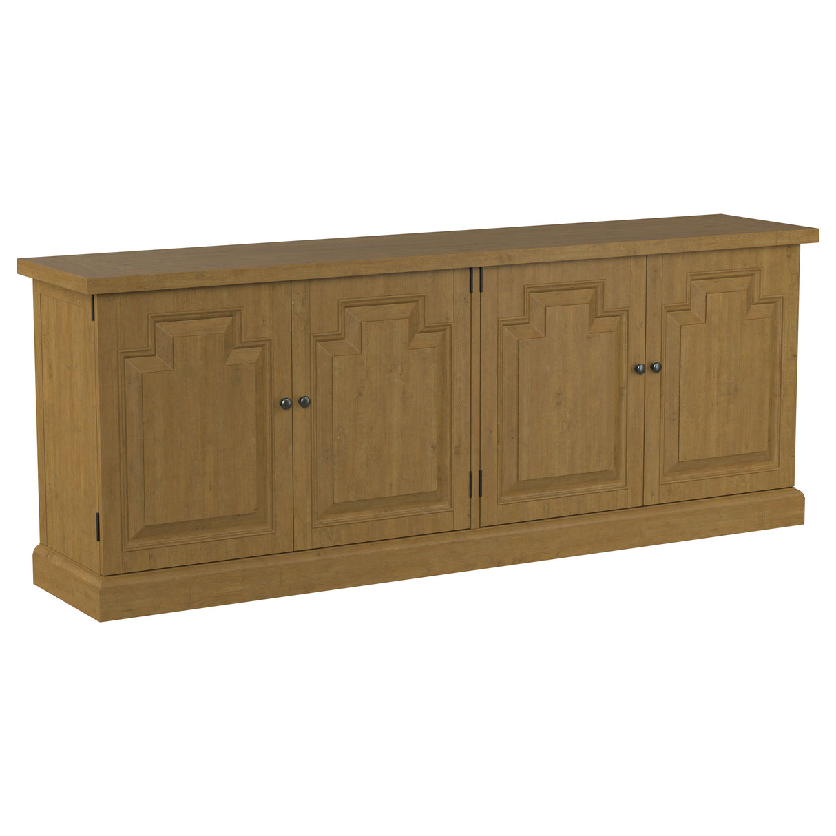 Furniture City Houma - Coaster - Florence 4-door Dining Sideboard Buffet Cabinet Rustic Honey - 180205