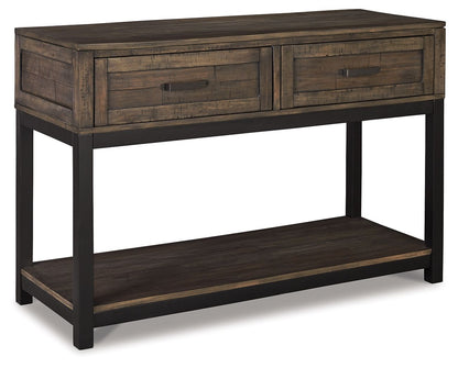 Johurst - Sofa Table - Grayish Brown