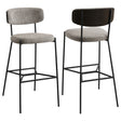 Furniture City Houma - Coaster - Elison Pub Height Bar Stool Light Brown (Set of 2) - 182657