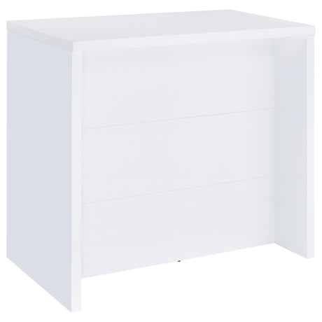 Furniture City Houma - Coaster - Topanga Engineered Wood Freestanding Home Bar White - 182786