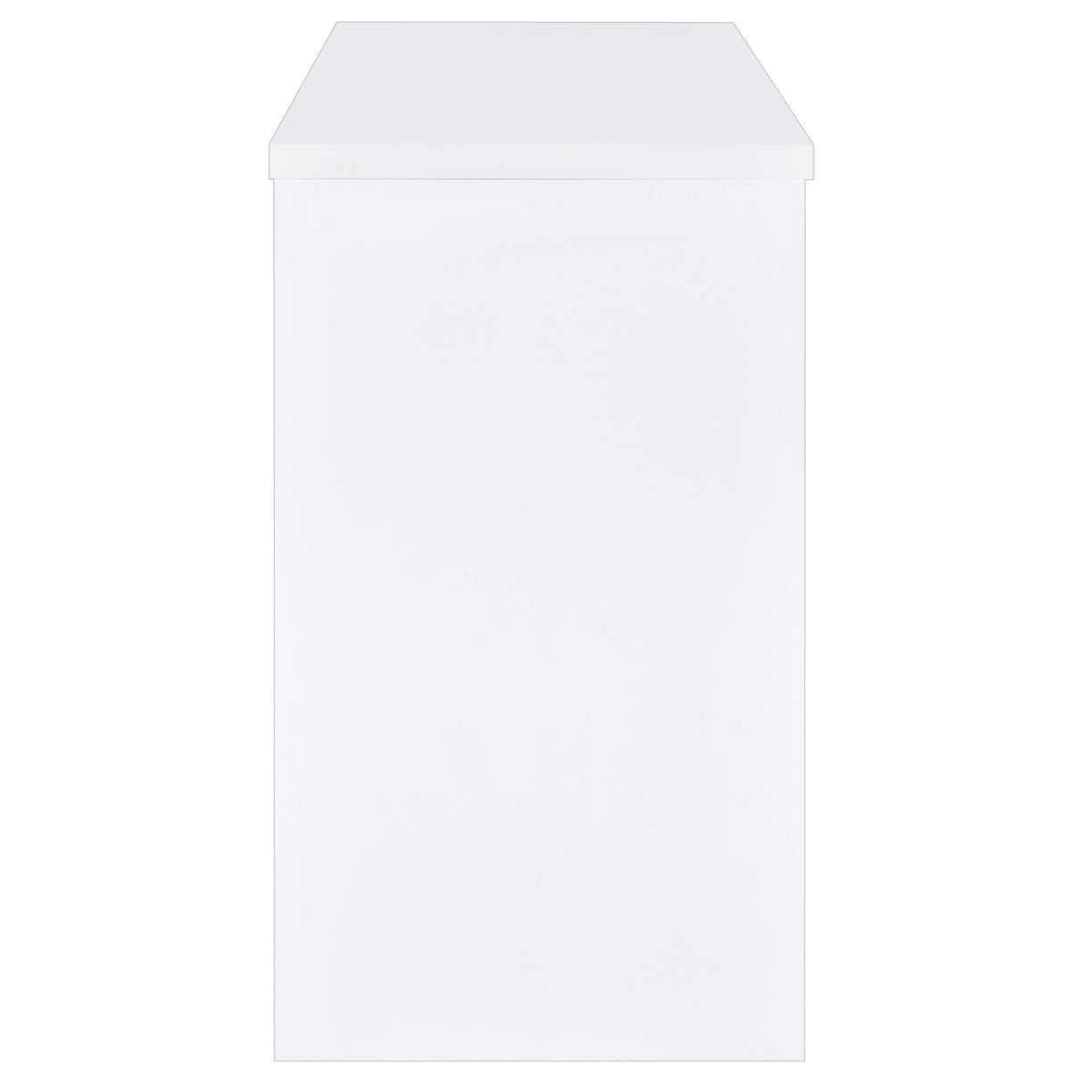 Topanga Engineered Wood Freestanding Home Bar White