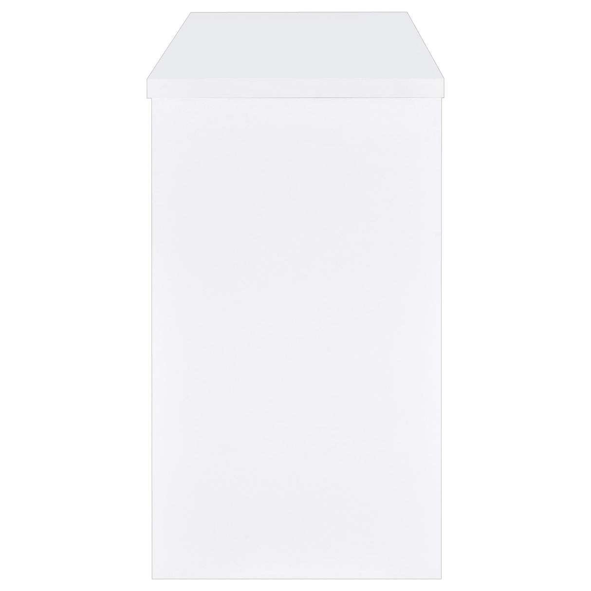 Topanga Engineered Wood Freestanding Home Bar White