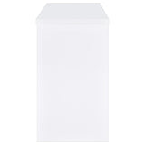 Topanga Engineered Wood Freestanding Home Bar White