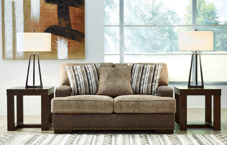 Furniture City Houma - Ashley Furniture - Alesbury Loveseat - Loveseat / Chocolate - 1870435