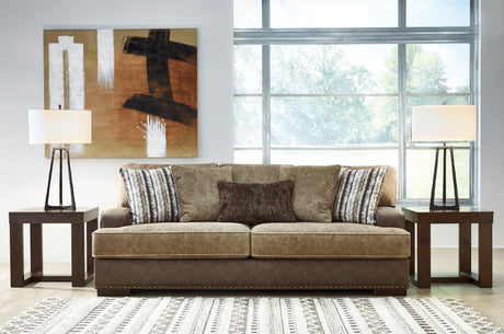 Furniture City Houma - Ashley Furniture - Alesbury Sofa - Sofa / Chocolate - 1870438
