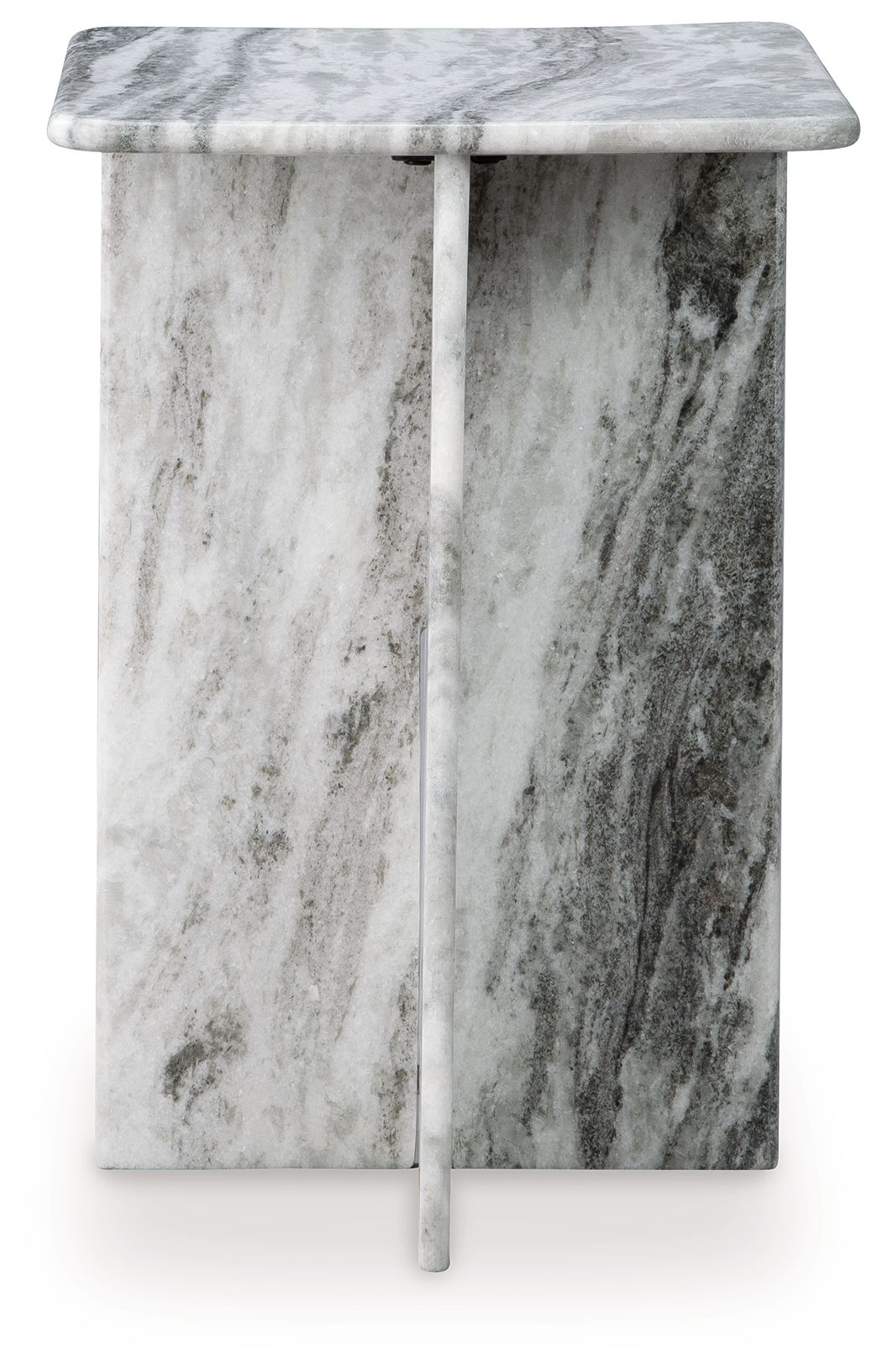 Keithwell - Square Accent Table - Gray