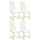 Furniture City Houma - Coaster - Montclair Upholstered Dining Side Chair White (Set of 4) - 190512