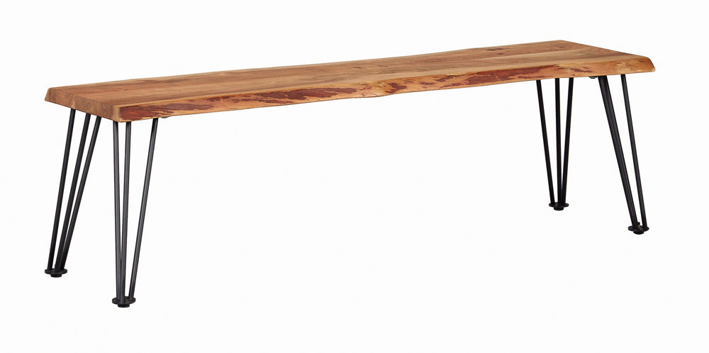 Furniture City Houma - Coaster - Sherman Wood Dining Bench Natural Acacia - 190913