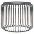 Furniture City Houma - Coaster - Veena Round Metal Dining Table Base Chrome - 193430