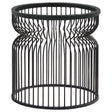 Furniture City Houma - Coaster - Granvia Round Metal Dining Table Base Gunmetal - 193511