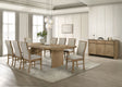 Furniture City Houma - Coaster - Adina 10-piece Extension Dining Set Distressed Light Brown - 193611-S10