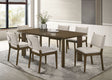 Furniture City Houma - Coaster - Ottowa 7-piece Rectangular Wood Dining Room Table Set Brown - 193661-S7