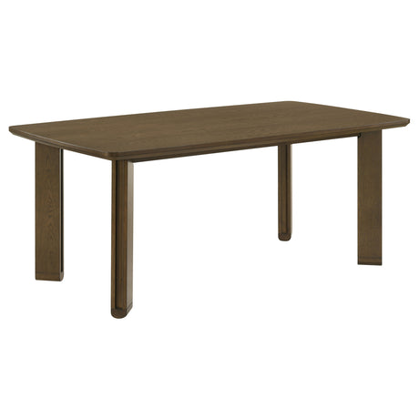 Furniture City Houma - Coaster - Ottowa 71-inch Rectangular Wood Dining Table Brown - 193661
