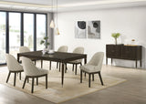 Furniture City Houma - Coaster - Reseda 8-piece Dining Set With Sideboard Ash Brown - 193671-S8
