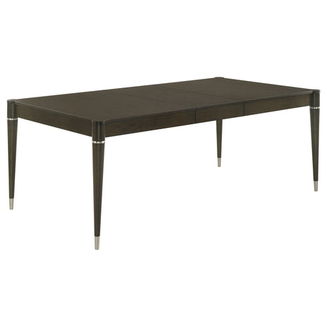 Furniture City Houma - Coaster - Reseda 81-inch Extension Leaf Dining Table Ash Brown - 193671