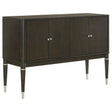 Furniture City Houma - Coaster - Reseda 4-door Dining Sideboard Server with Shelves Ash Brown - 193675